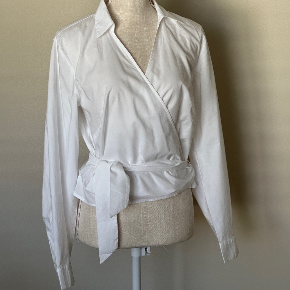 Loft Wrap Top Size M